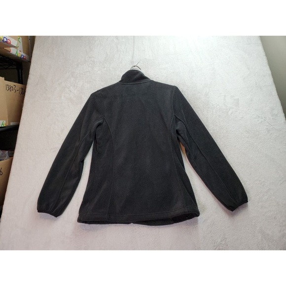 Roly Jacket Womens Small Black Fleece Equitacao Escola Alcains Portugal Full Zip - Picture 2 of 12